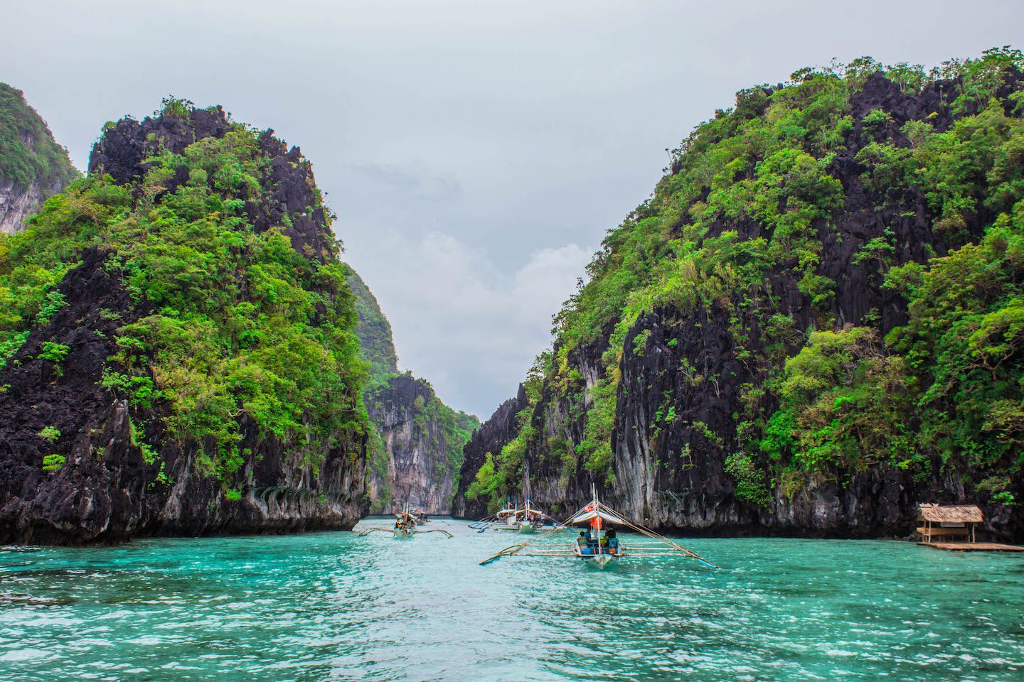 Way into the Big Lagoon, El Nido, PhilippinesWay into the Big Lagoon, El Nido, Philippines