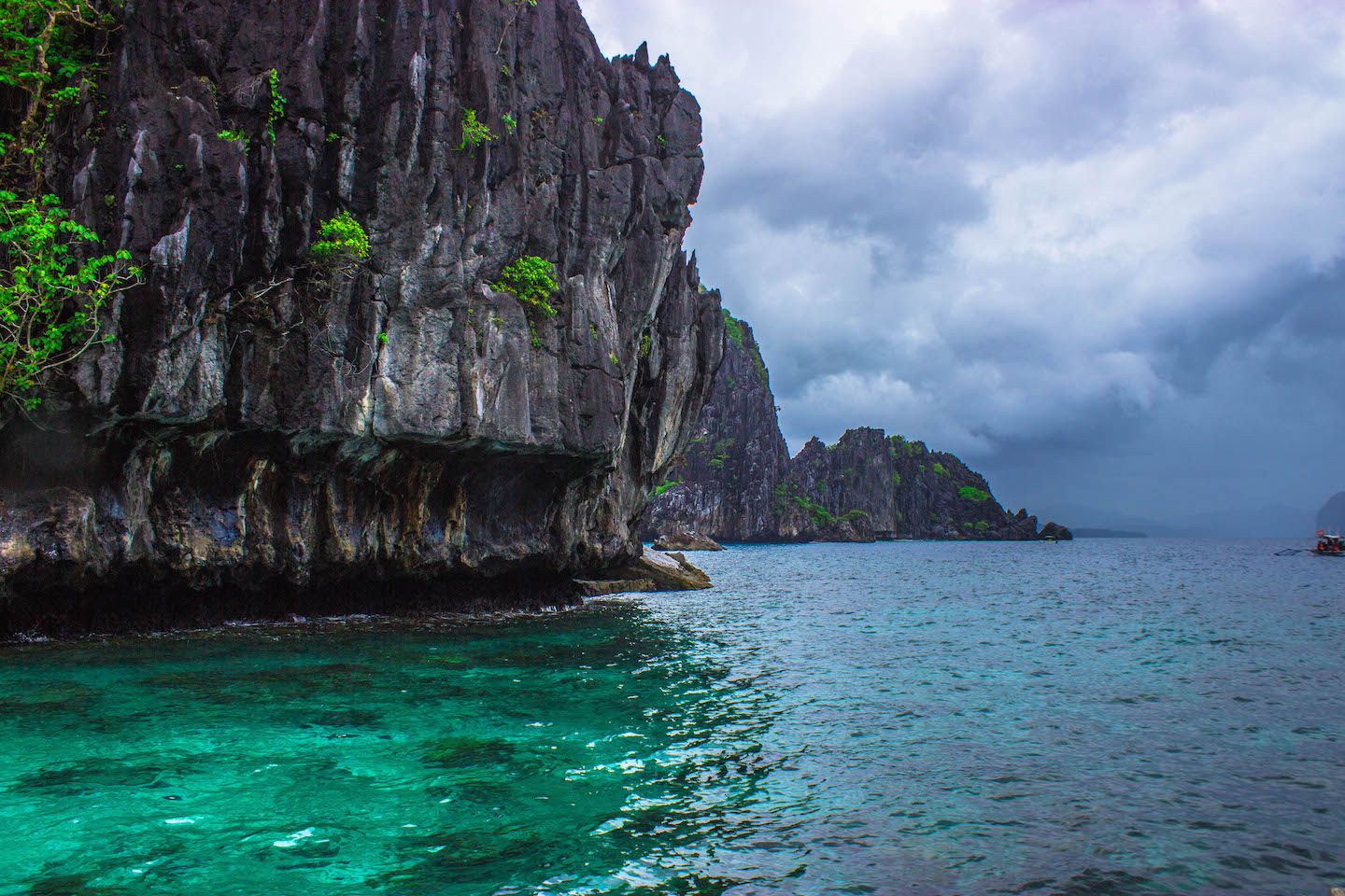 Limestone mountains in El Nido, Philippines