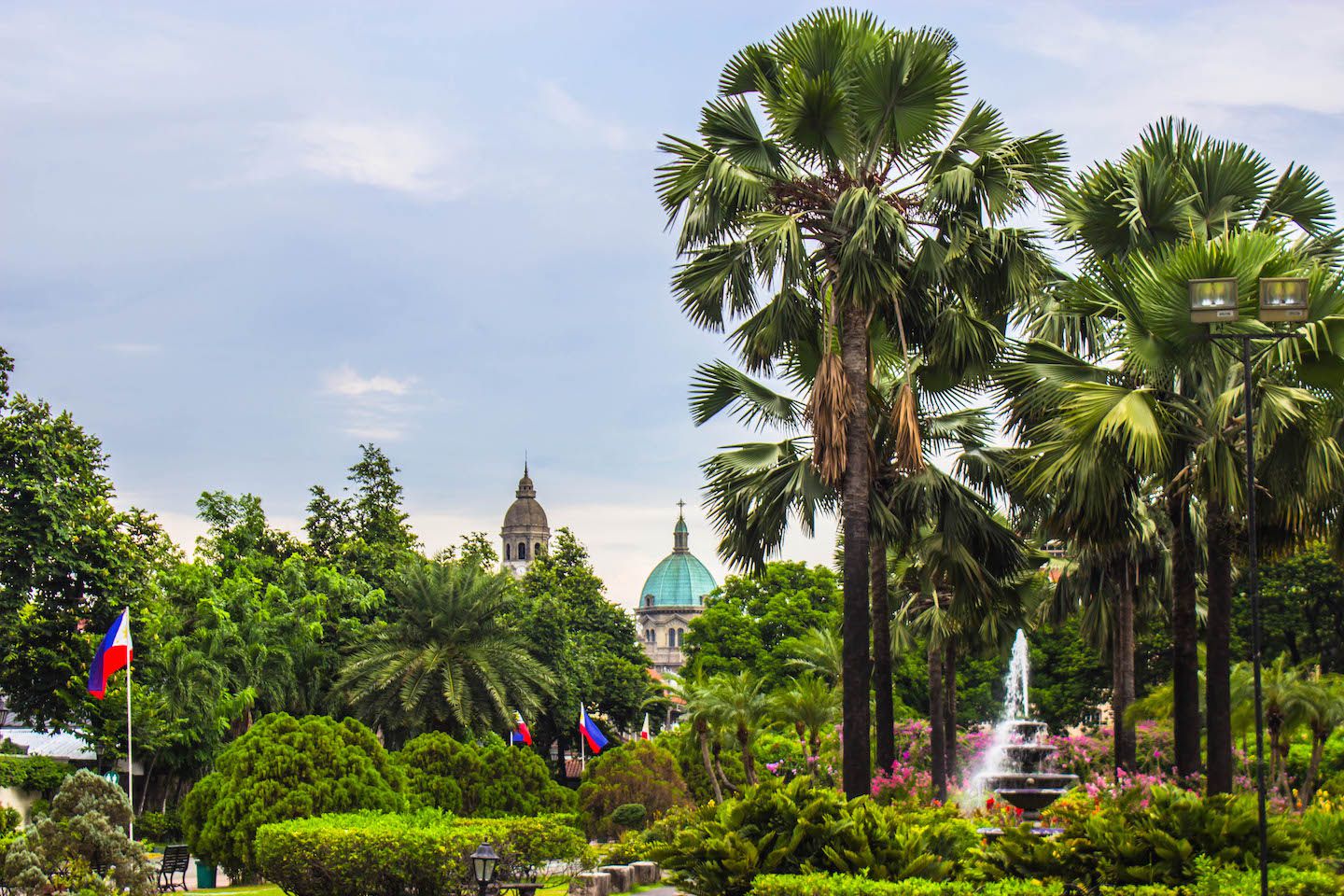 Square at Fort Santiago, Manila, Philippines