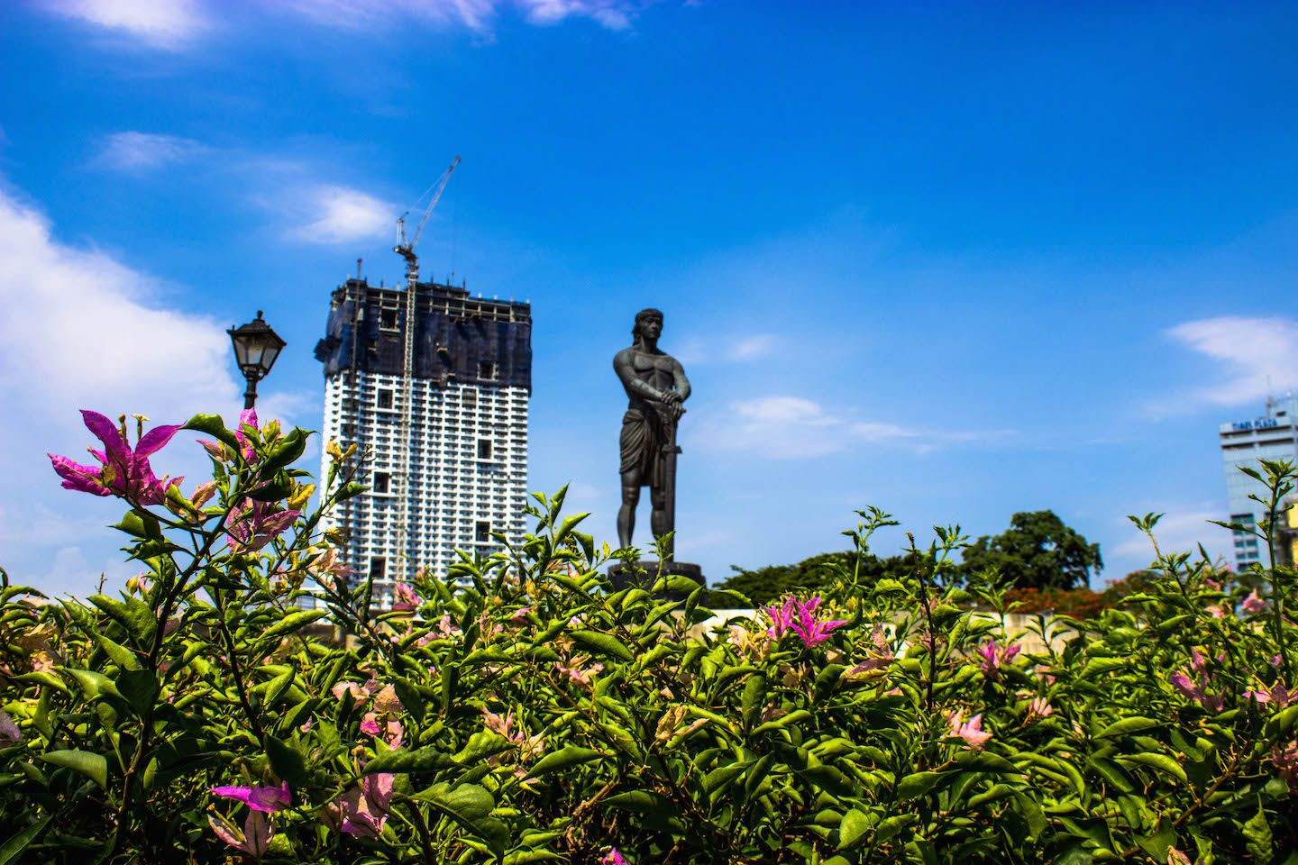 Lapu Lapu statue in Manila, Philippines