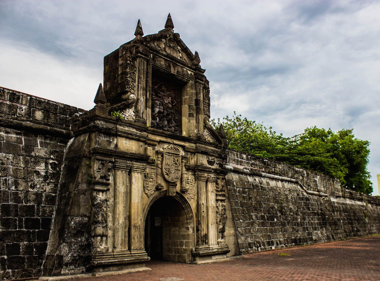Walls of Fort Santiago, Manila, Philippines