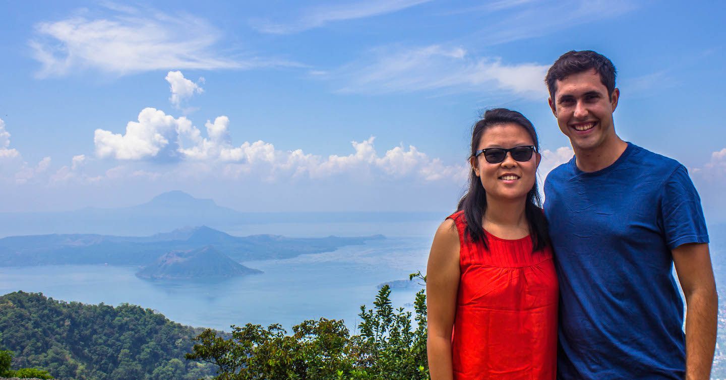 Julie and Carlos in Tagaytay, Philippines