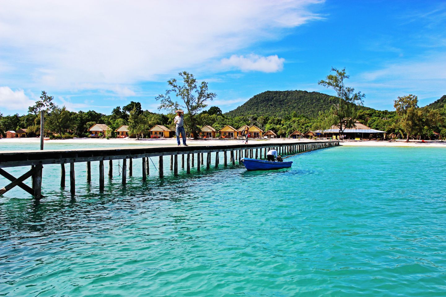 Pier at Koh Rong Samloem