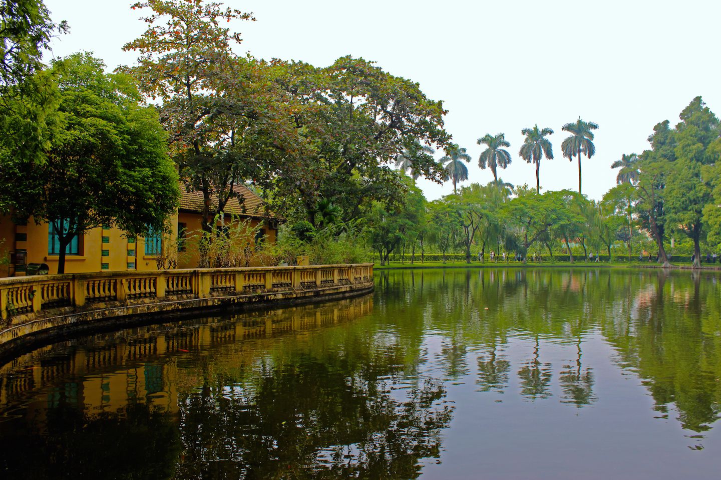 Pond at the Ho Chi Minh Complex