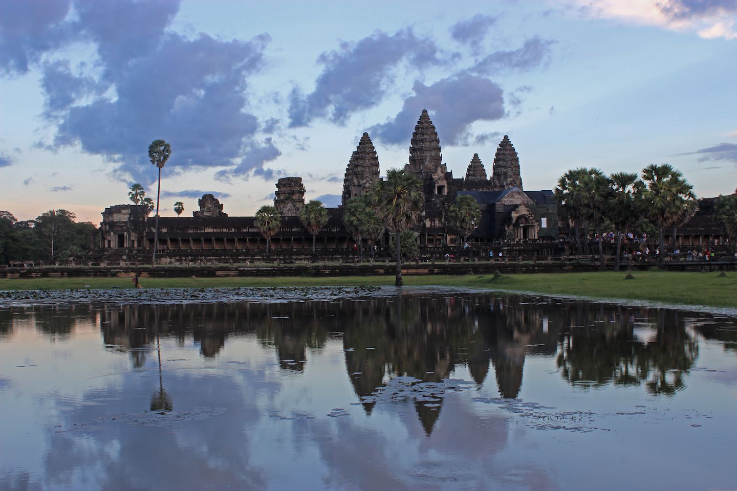 Pond reflections of Angkor Wat