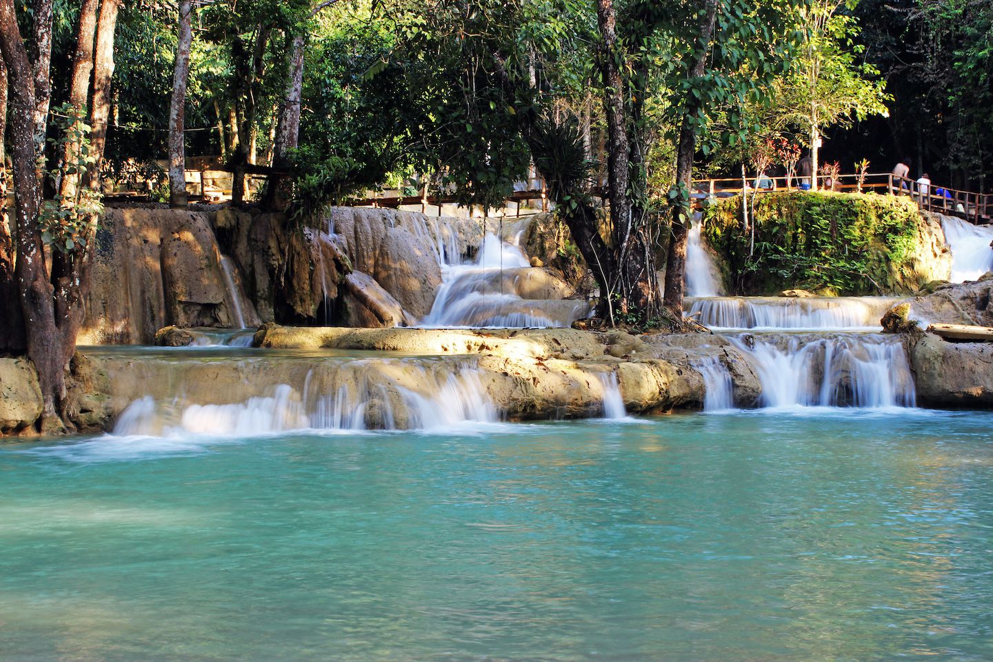 Pool at Tad Sae Falls, Luang Prabang, Laos