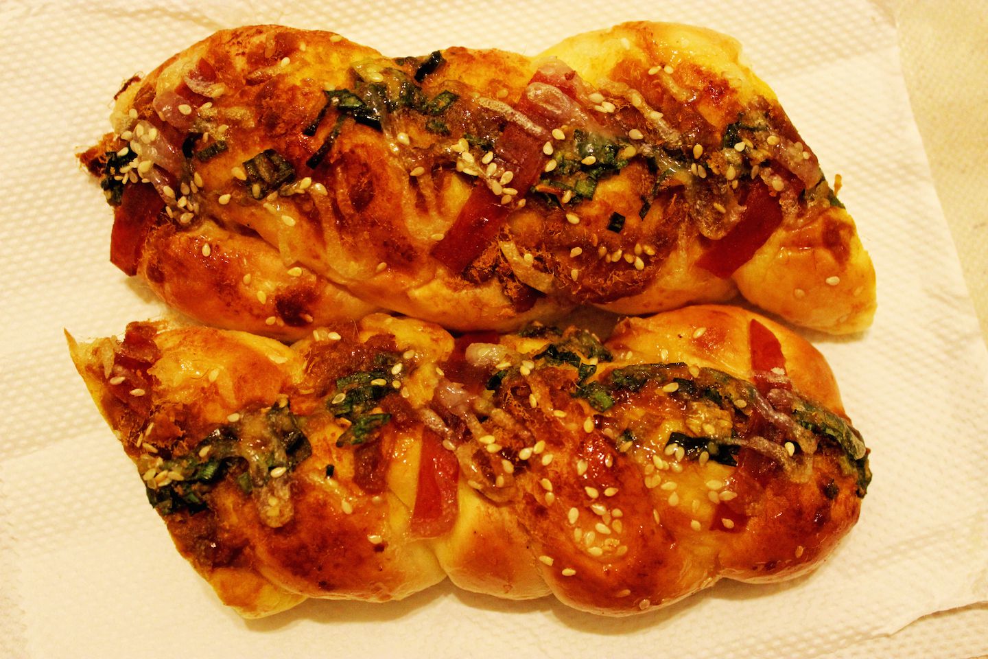 Pork & bacon bread