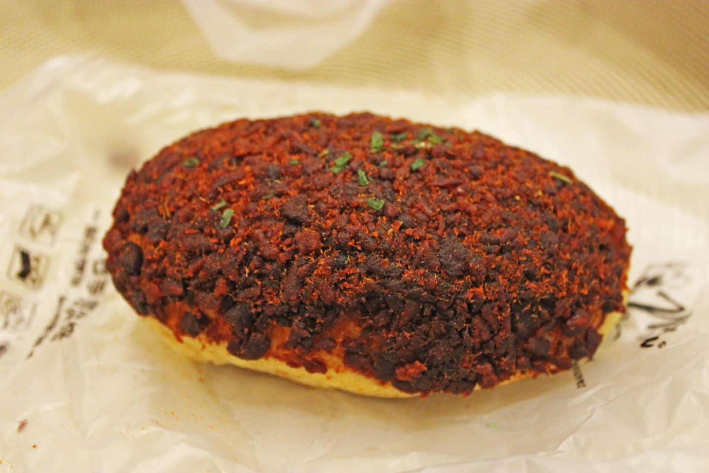 Pork floss bread