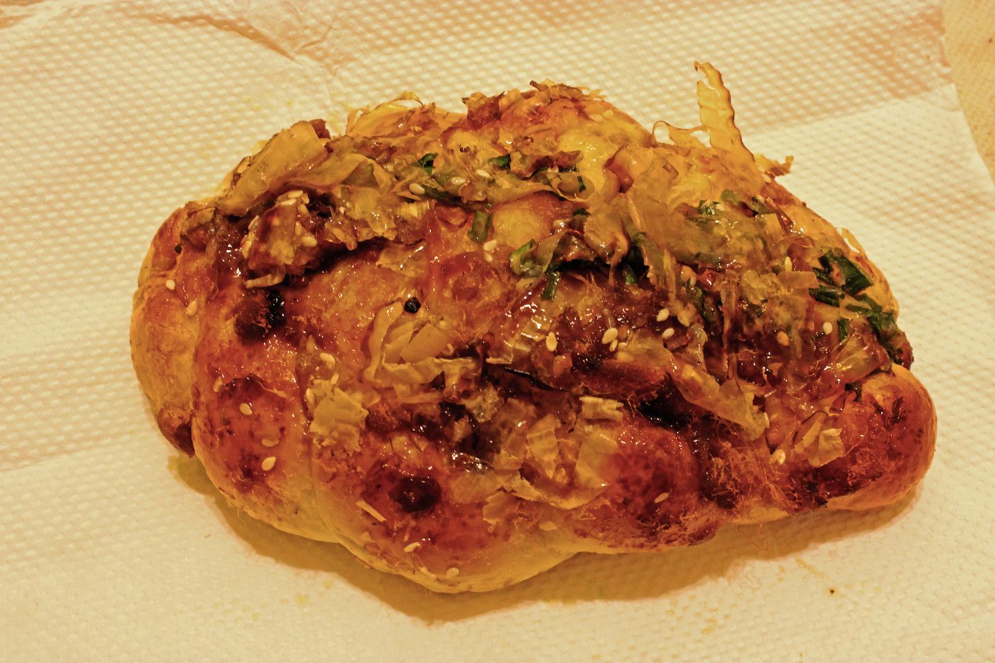 Pork & onion bread