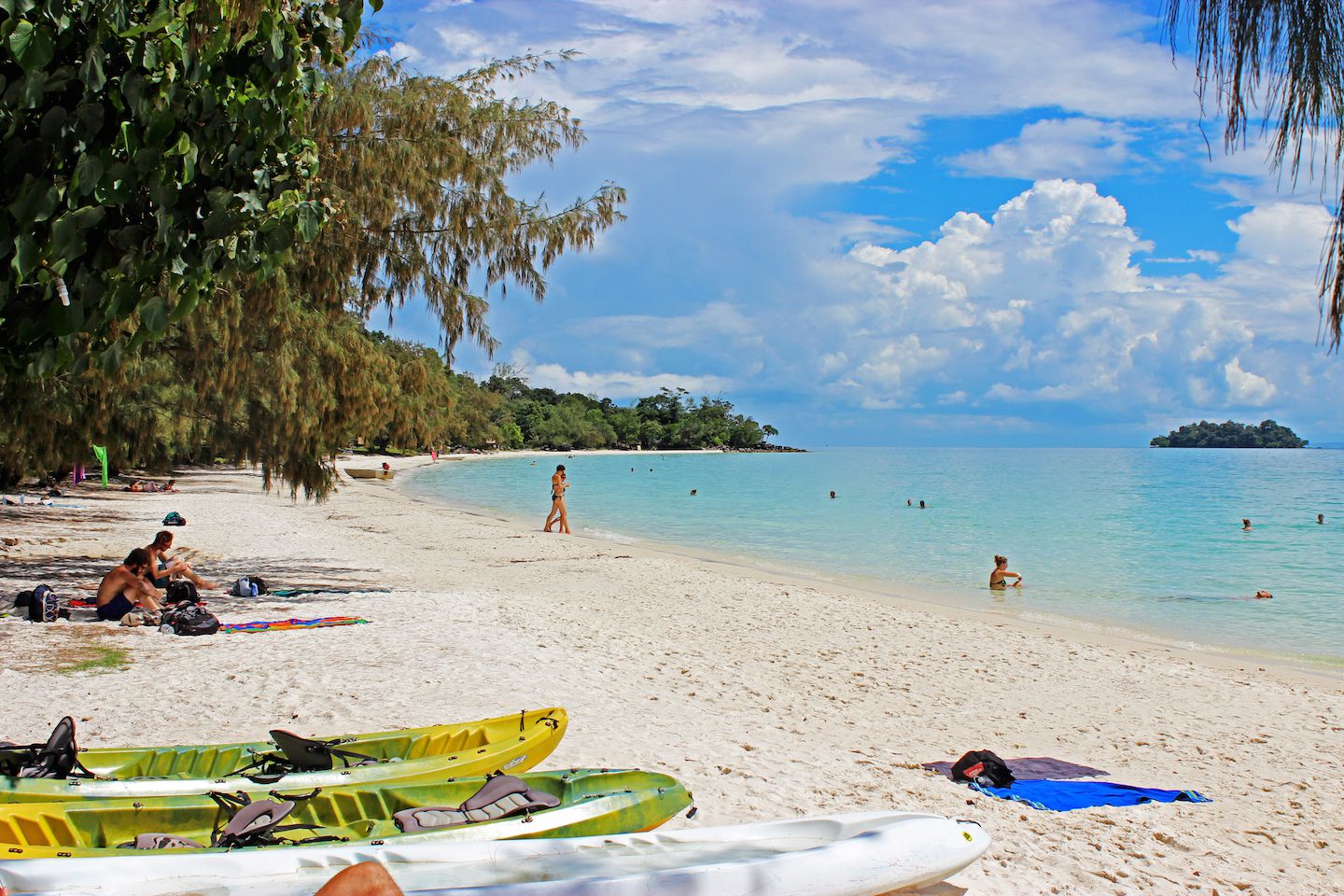 Relaxed atmosphere in Koh Rong