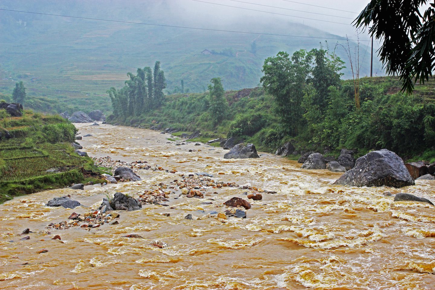 River at the Sapa Valley
