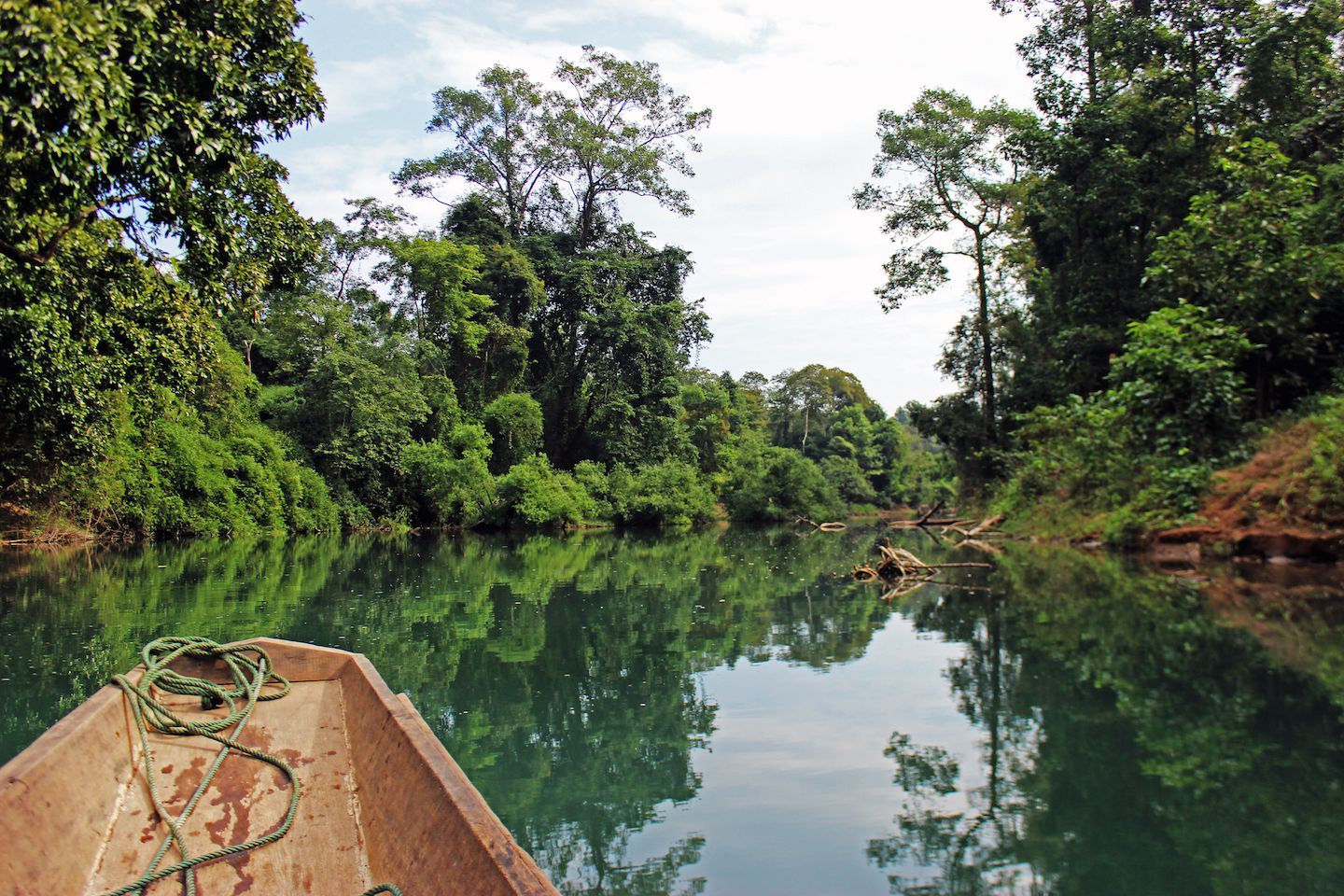 River flowing into Konglor Cave, Laos