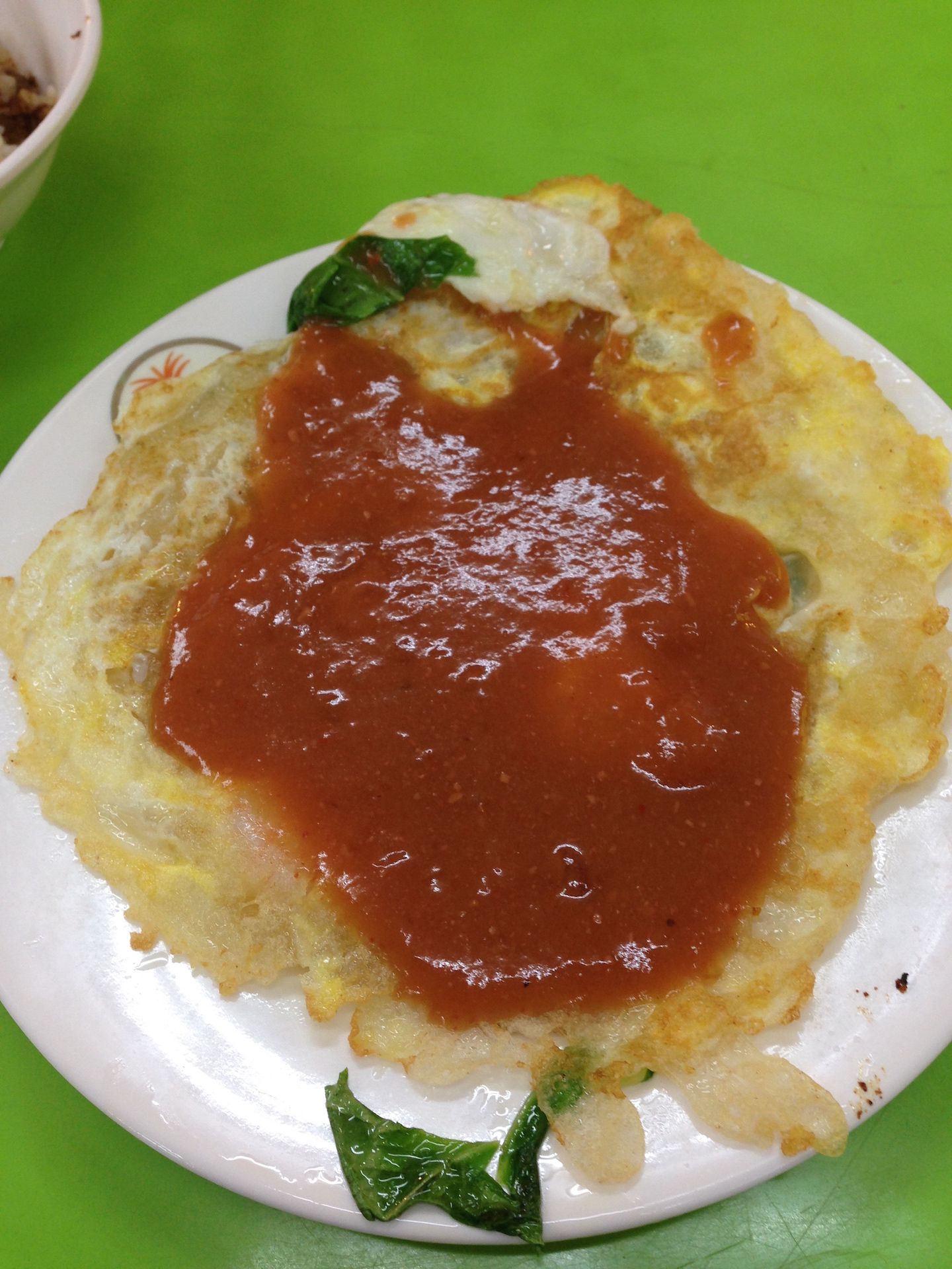 Shrimp omelet