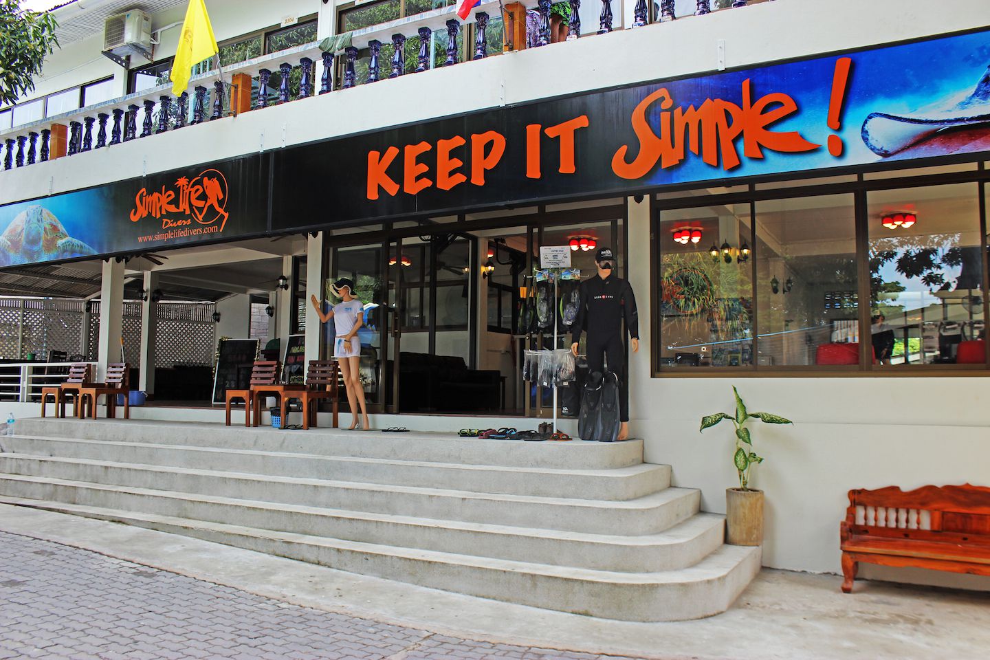 Simple Life Divers, Koh Tao, Thailand
