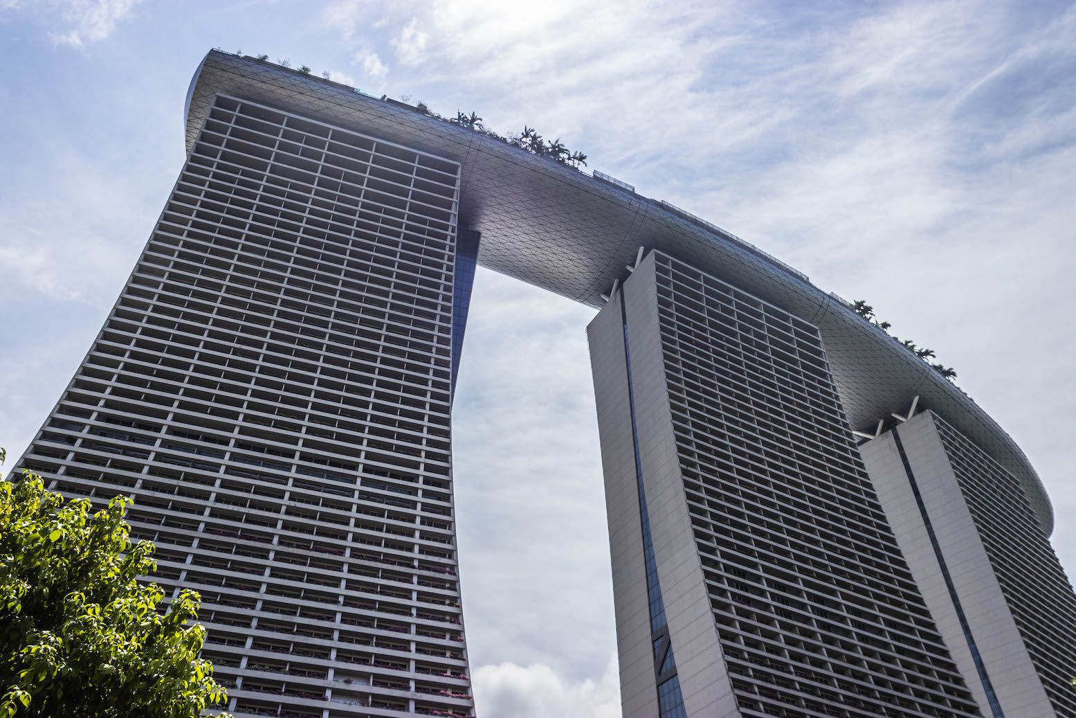 Under the Marina Bay Sands, Singapore
