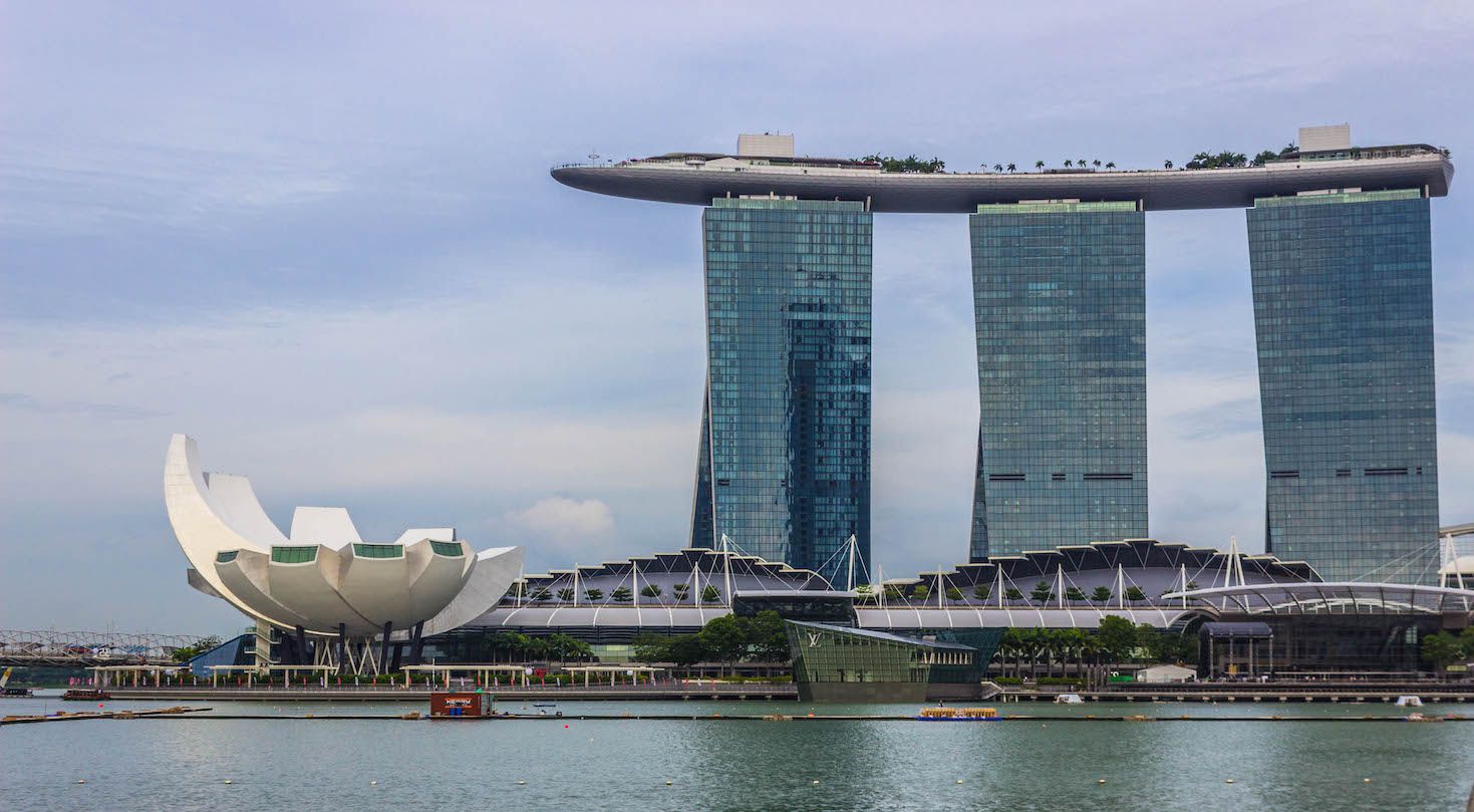 View of Marina Bay Sands, Singapore