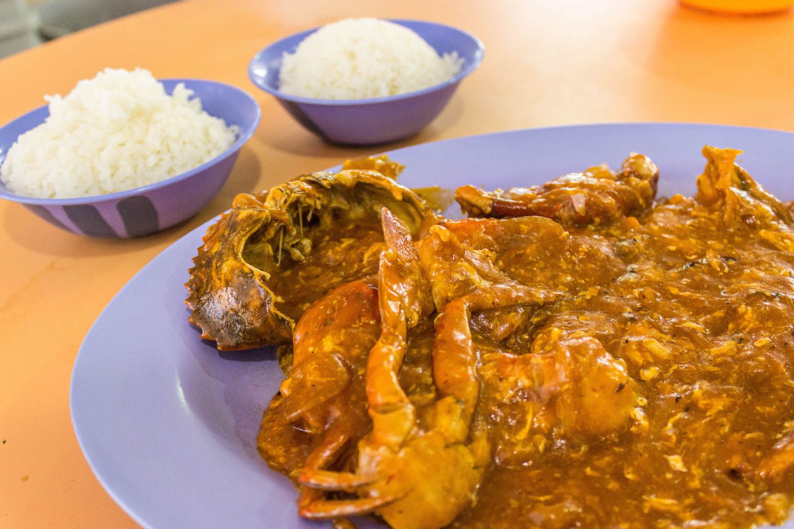 Chili crab, Singapore