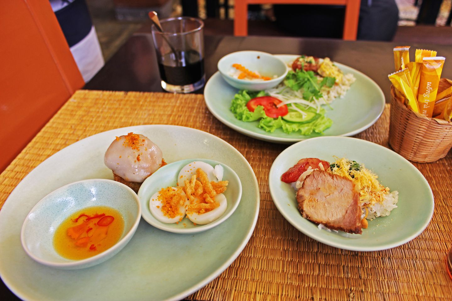 Small eats at the restaurant