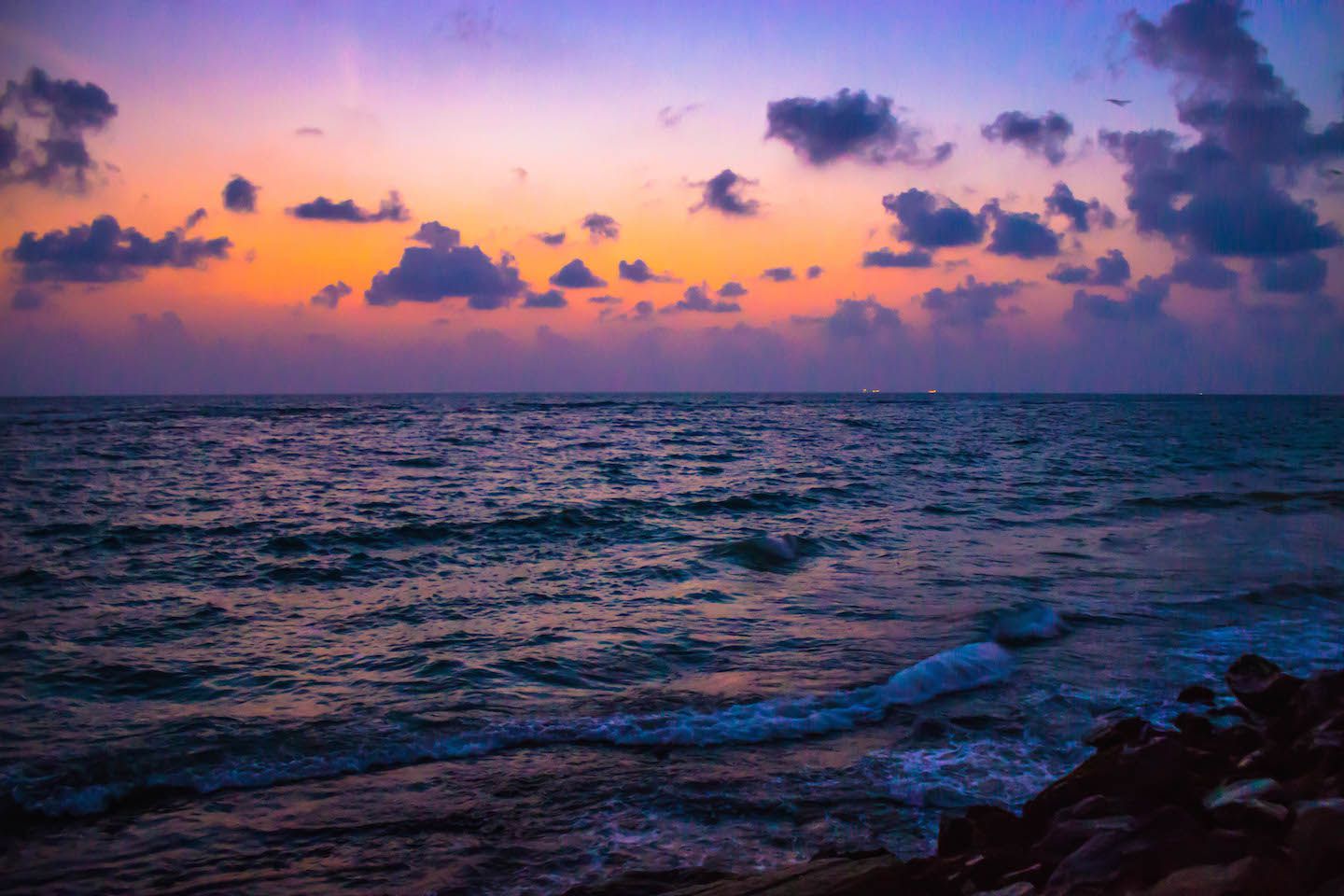 Sunset in Colombo, Sri Lanka
