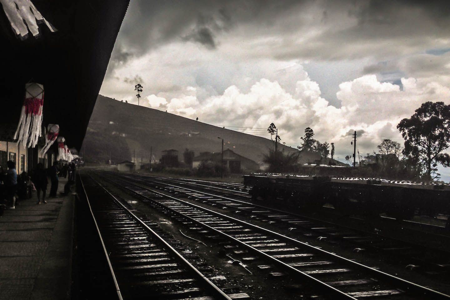 Nanu Oya train station, Sri Lanka