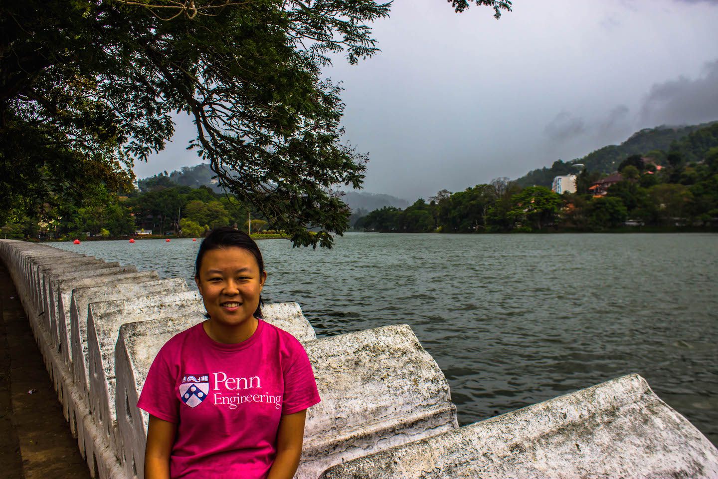 Julie in Kandy, Sri Lanka