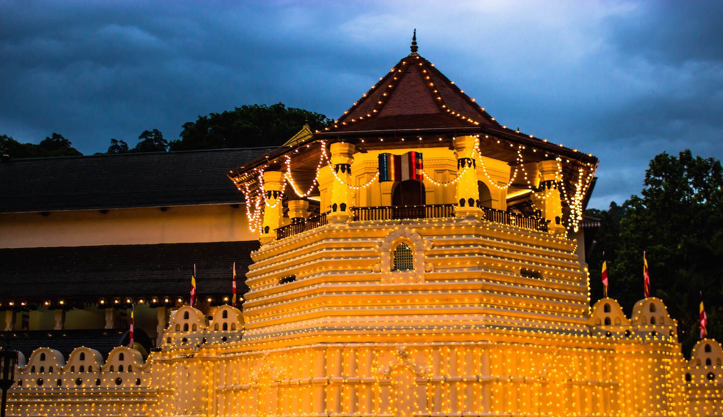 Temple of the Tooth, Kandy, Sri Lanka