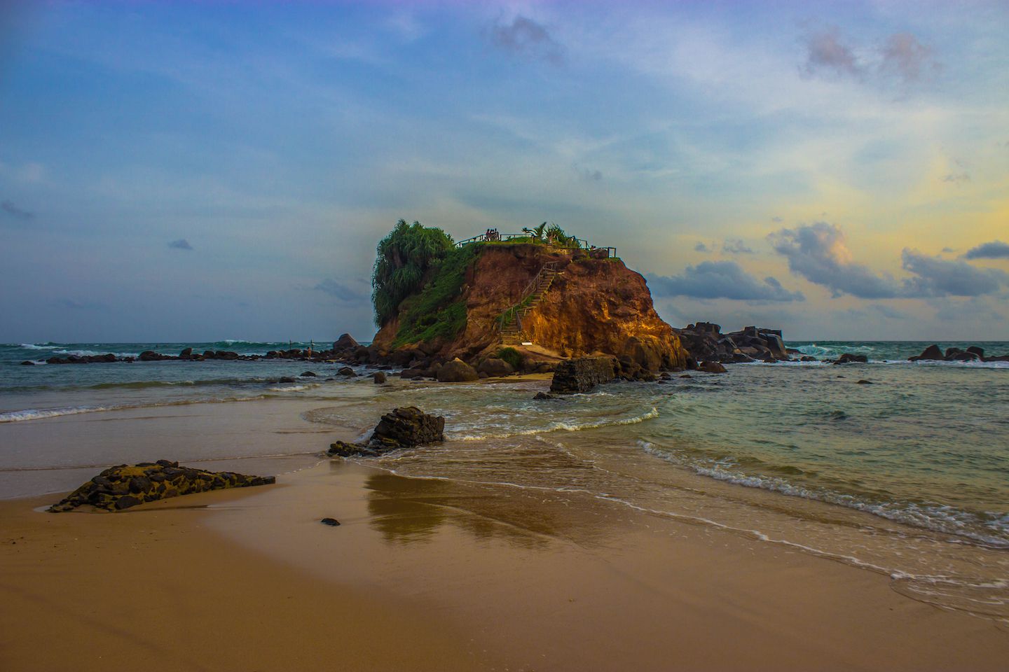 Rocky pinnacle, Mirissa, Sri Lanka