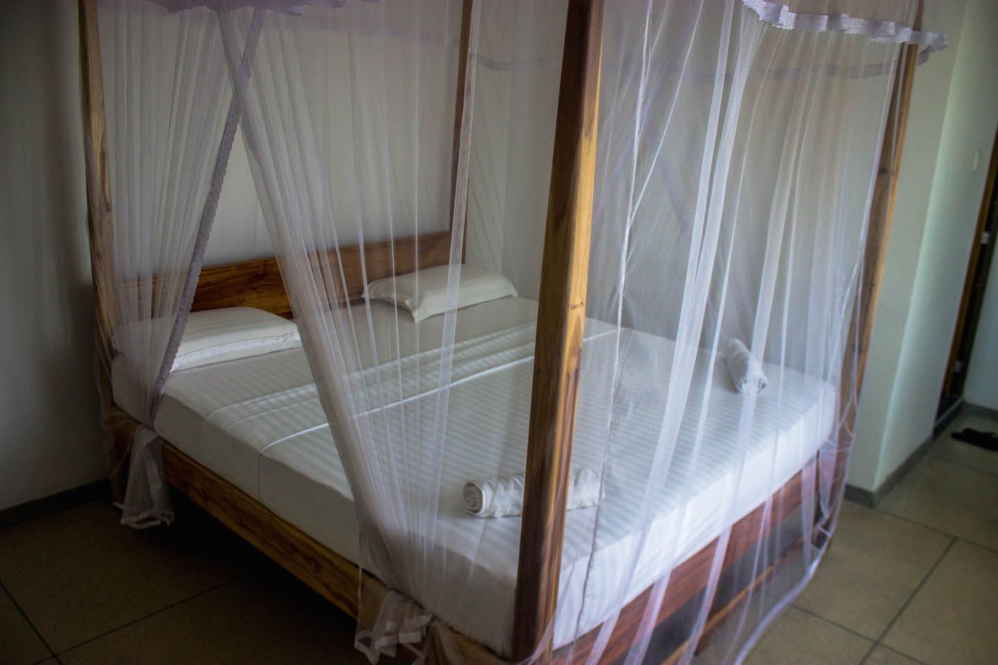 Our room in Mirissa, Sri Lanka