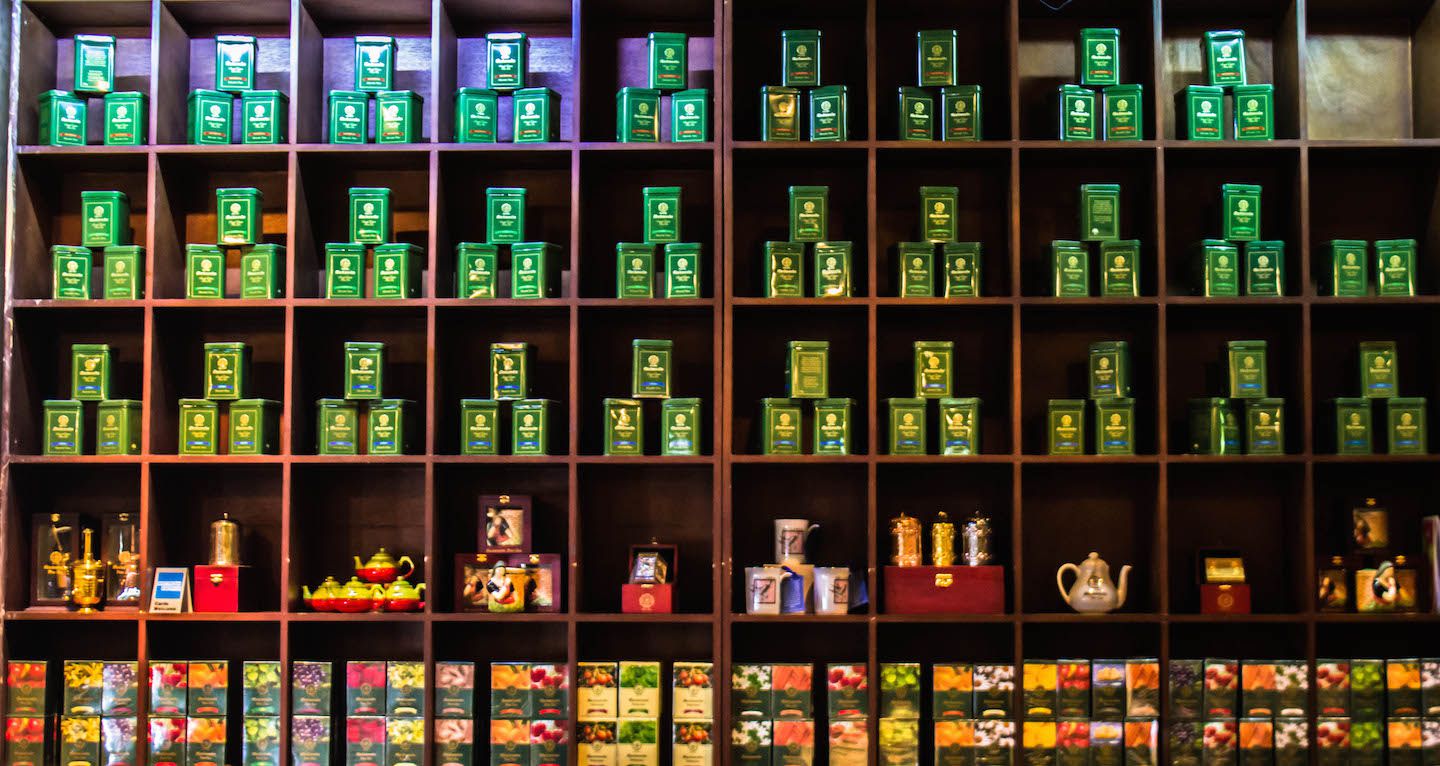 So many different teas to choose from, Mackwoods Tea Factory, Nuwara Eliya, Sri Lanka