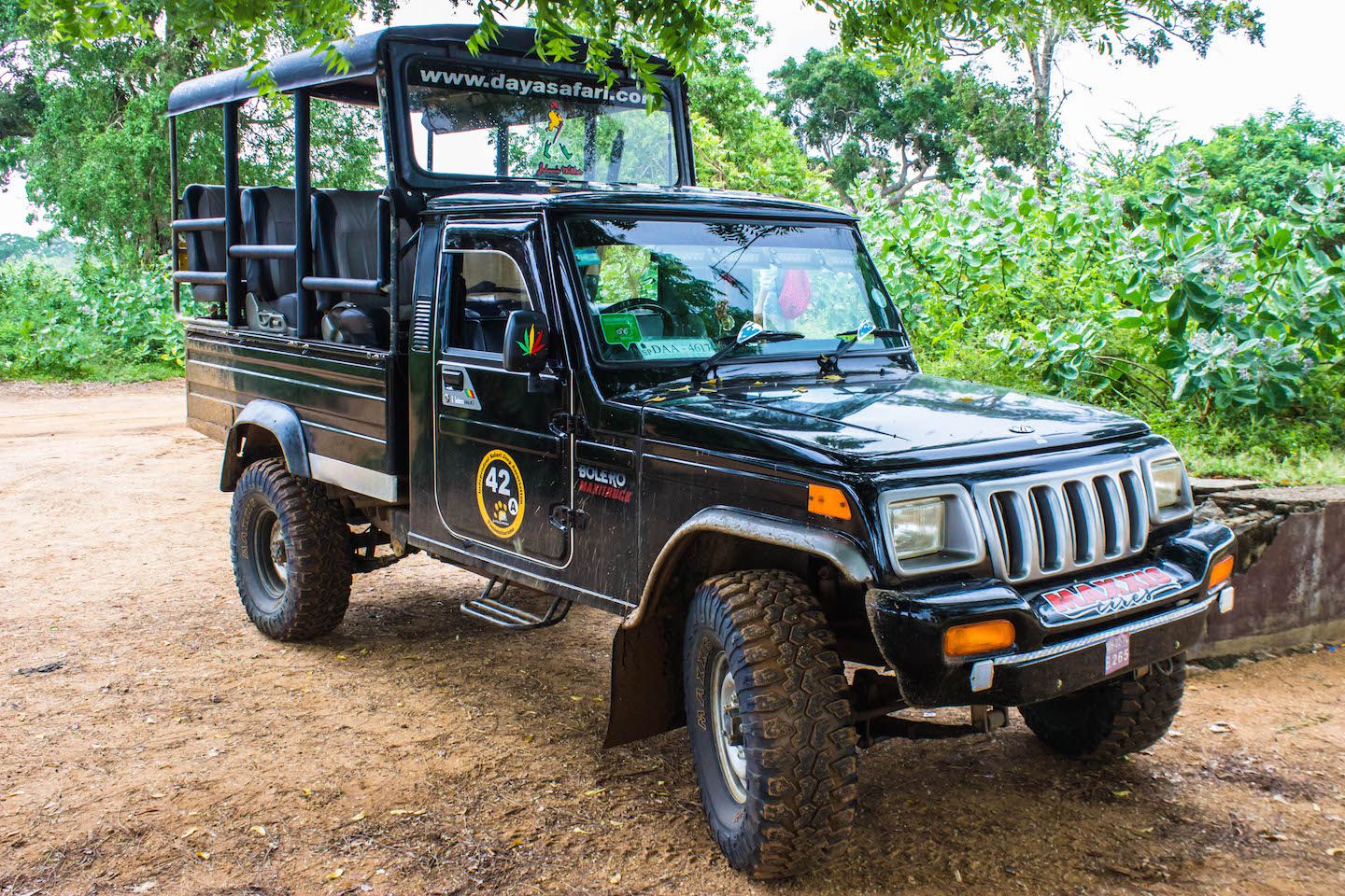 Our safari jeep, Yala National Park, Sri Lanka