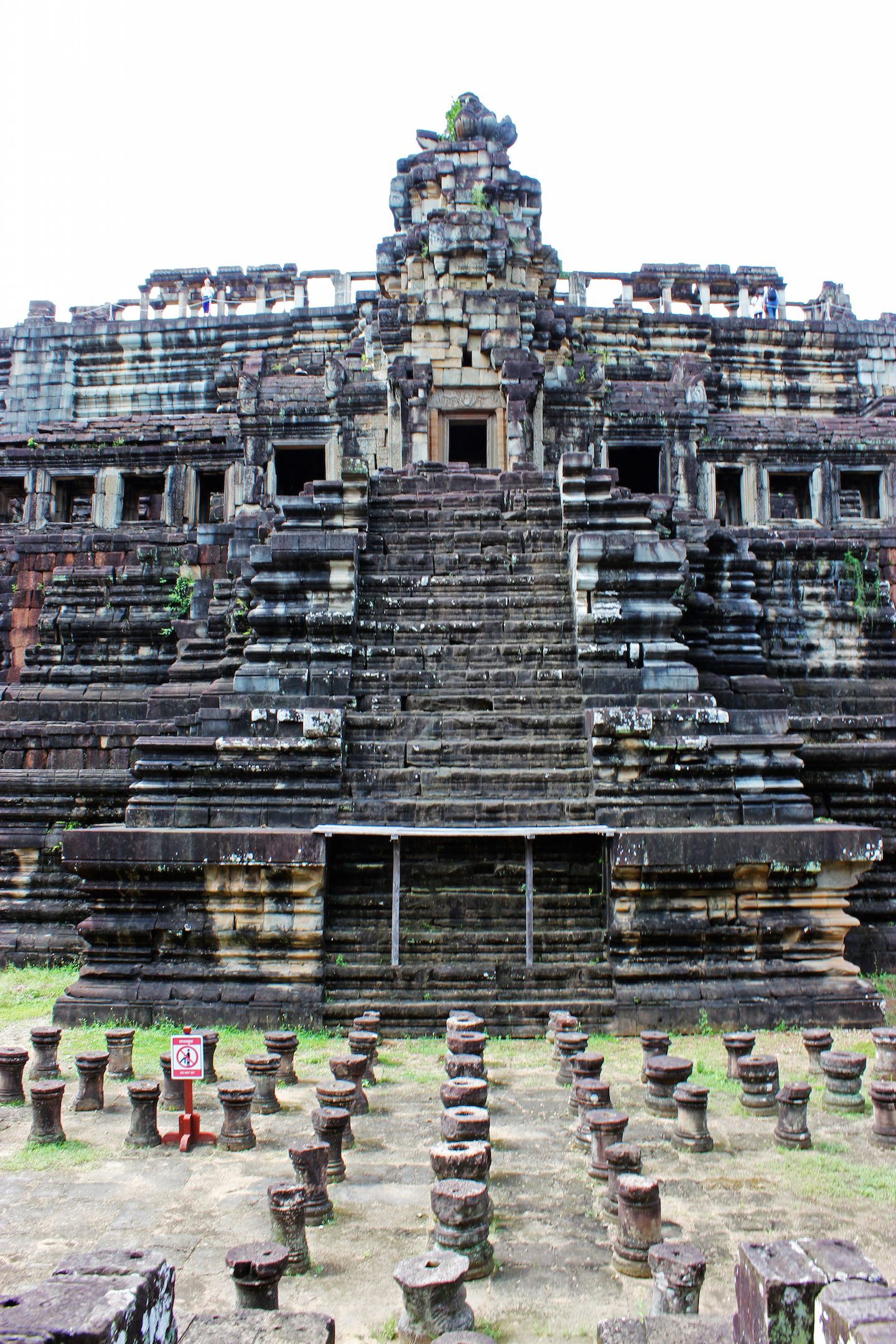 Stairs to the upper levels of Baphuon