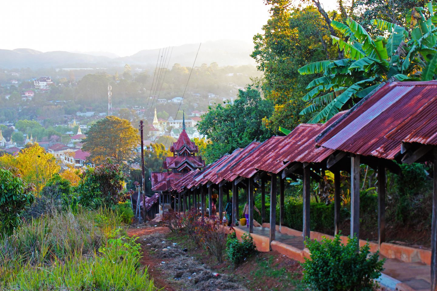 'Stairway to Heaven' in Kalaw, Myanmar