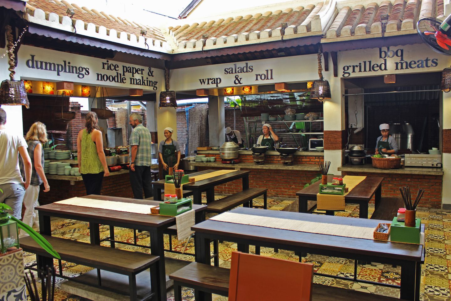 Stations around The Market Restaurant