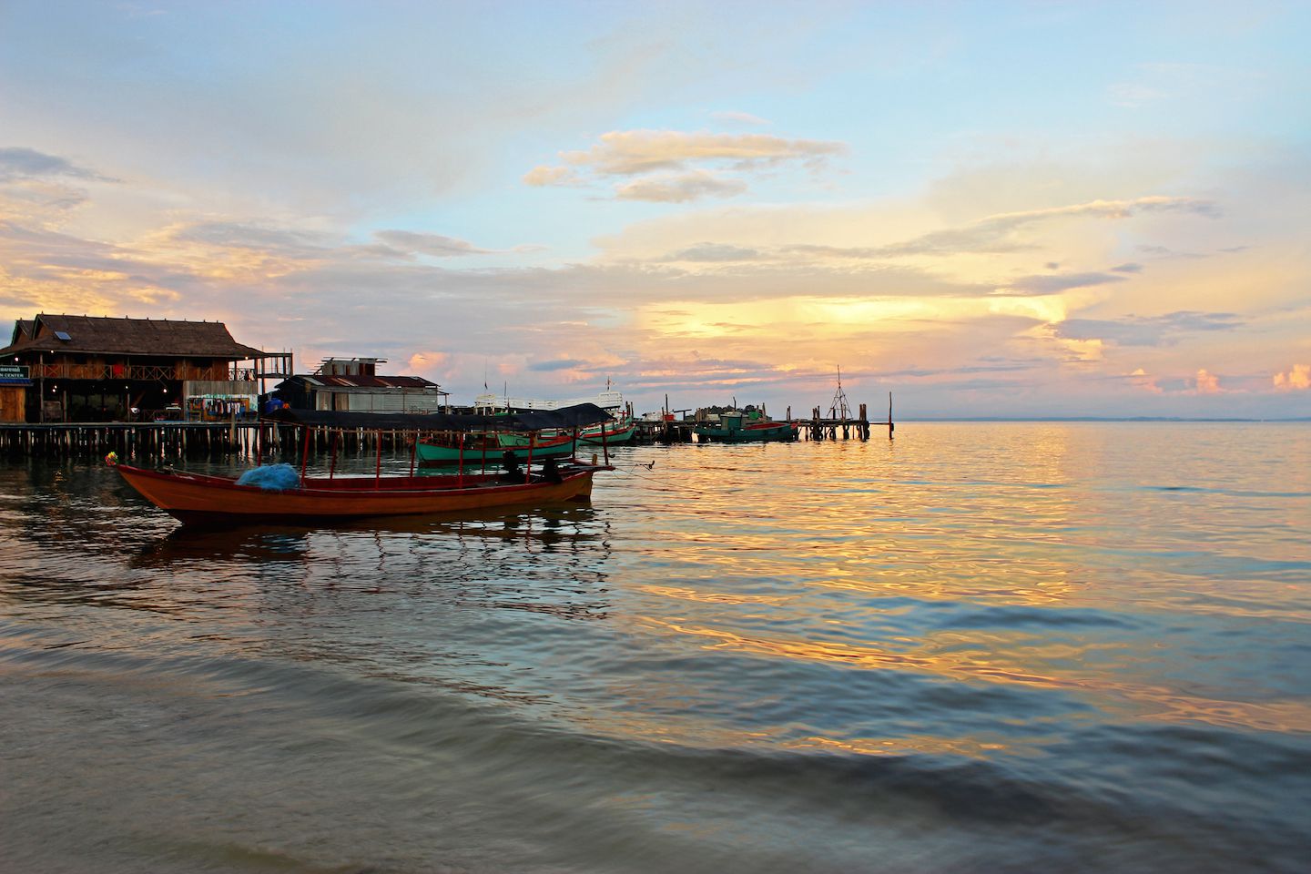 Sunset on Koh Rong
