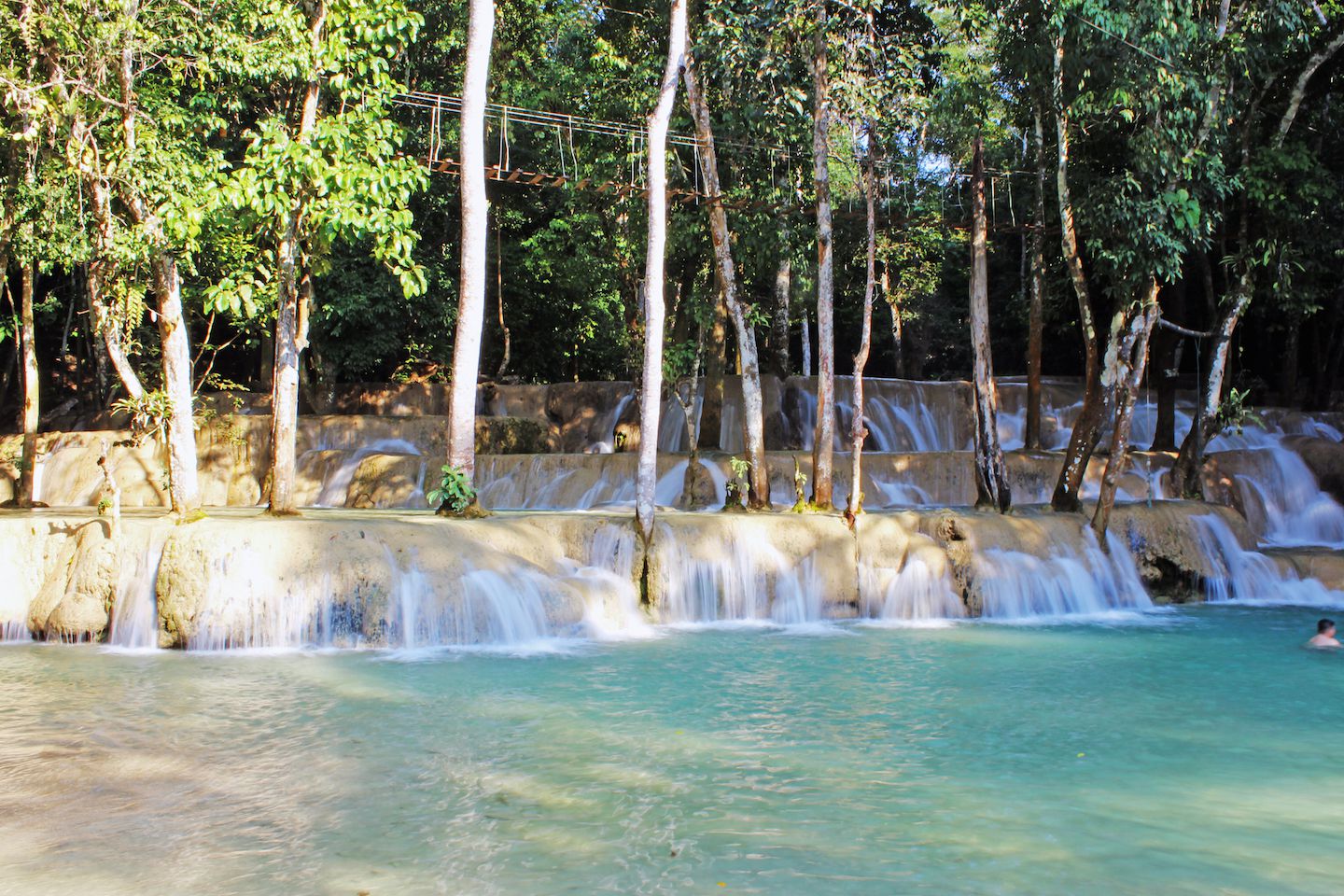 Tad Sae Falls, Luang Prabang, Laos