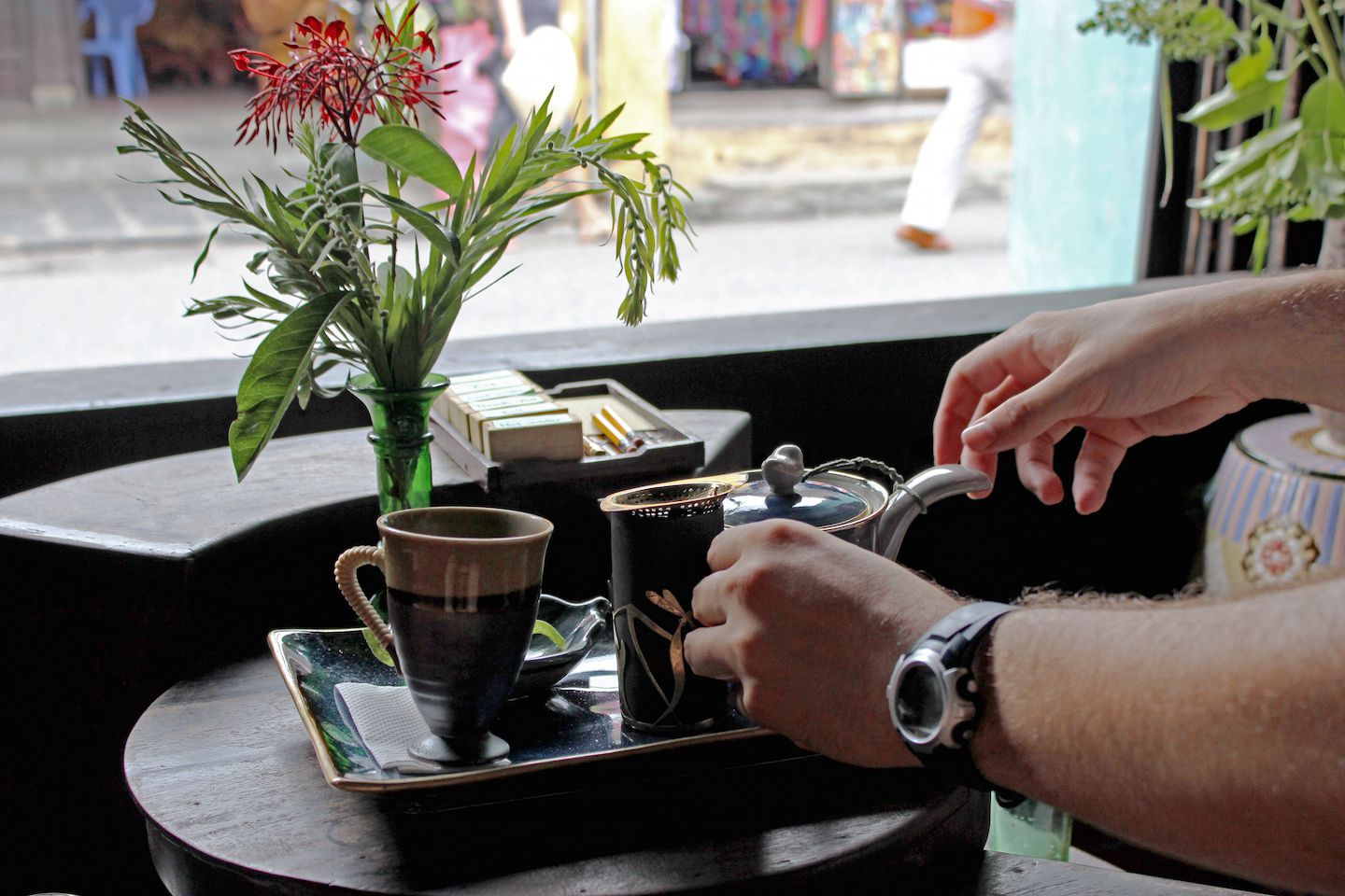Tea at Reaching Out Teahouse