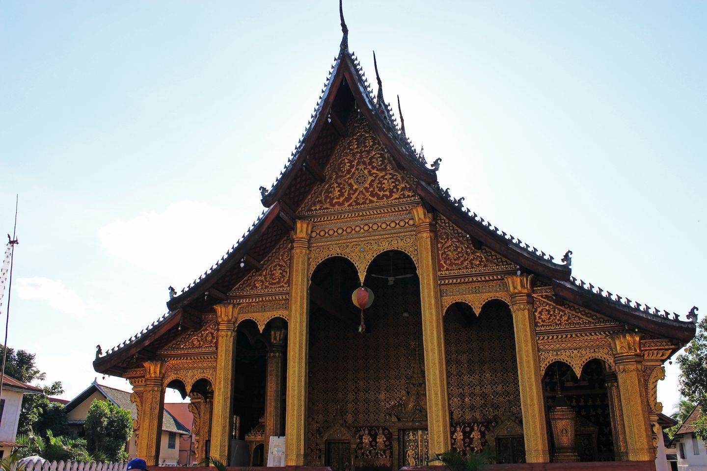 Temple at the Royal Palace in Luang Prabang, Laos