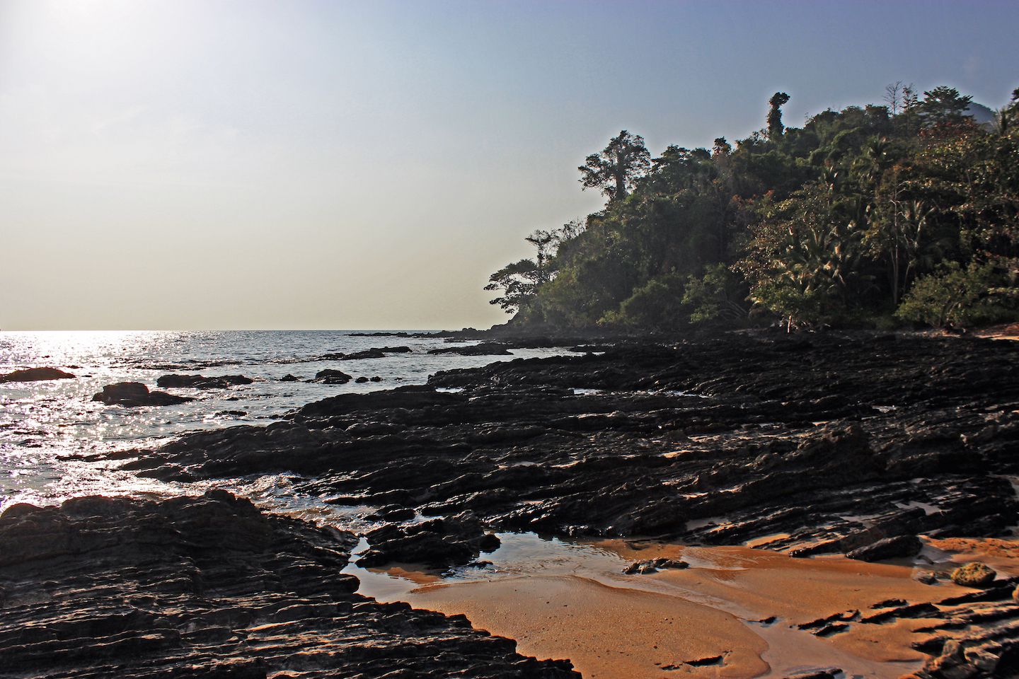 Rocks on Farang Beach, Koh Muk, Thailand