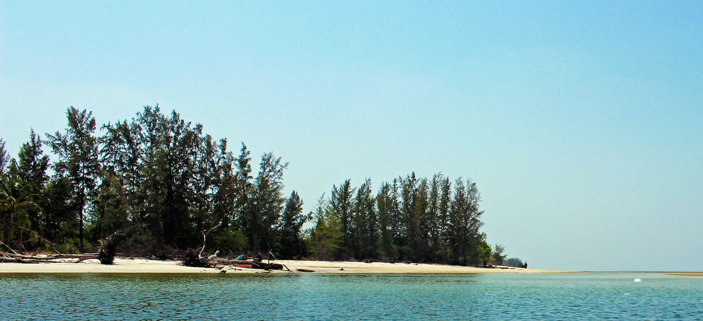 View from the boat ride to Koh Muk, Thailand
