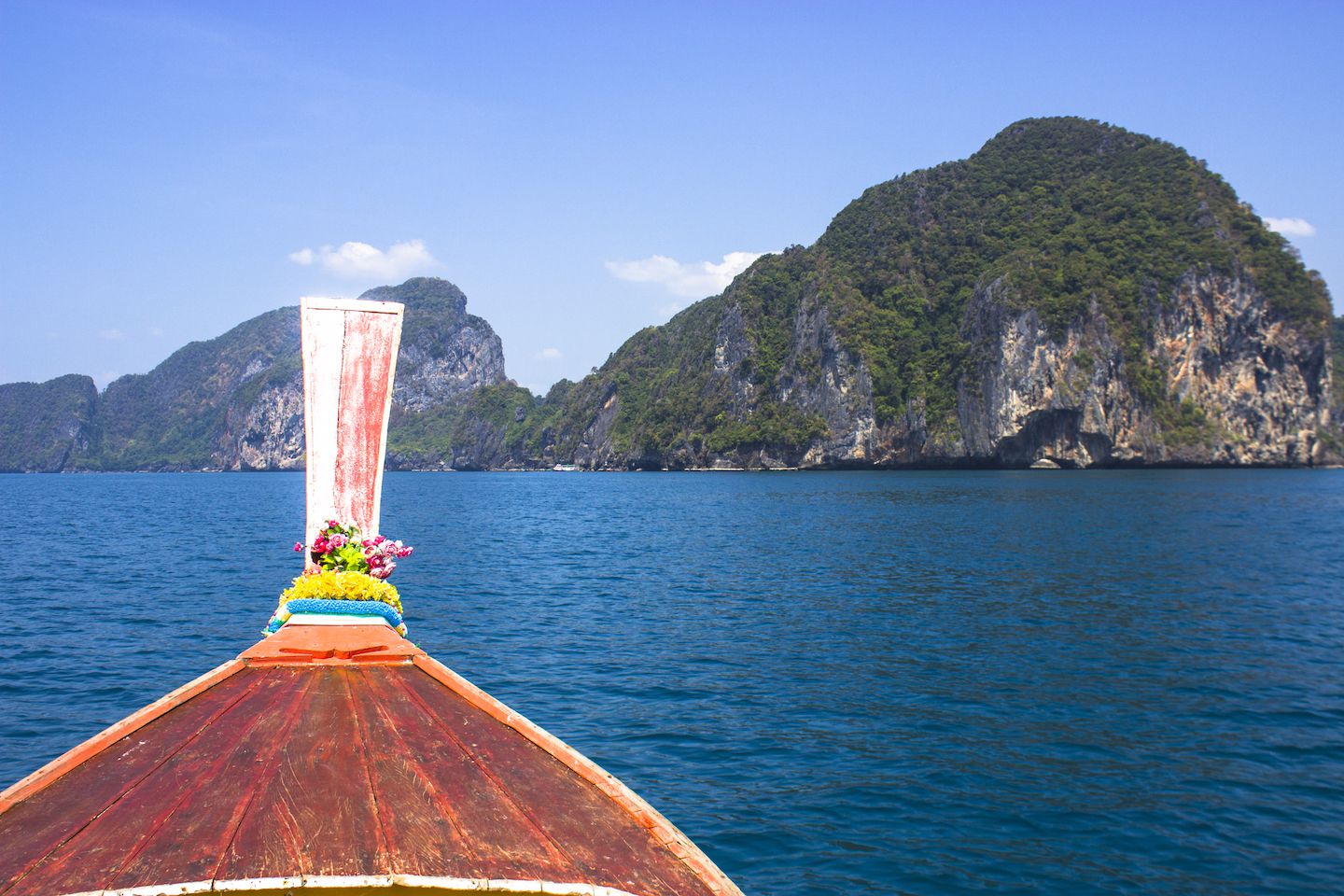 On the way to the Emerald Cave, Koh Muk, Thailand