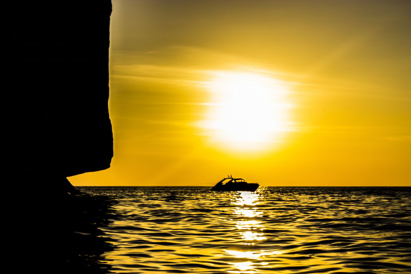 Sunset over Koh Phi Phi Leh, Thailand