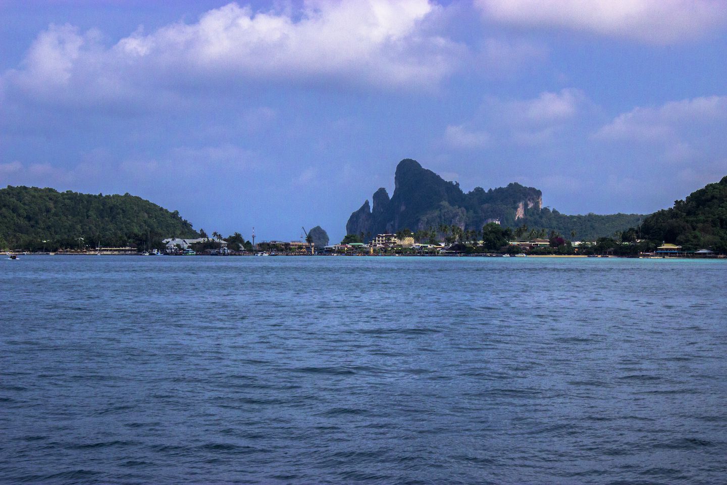 Arriving to Koh Phi Phi, Thailand