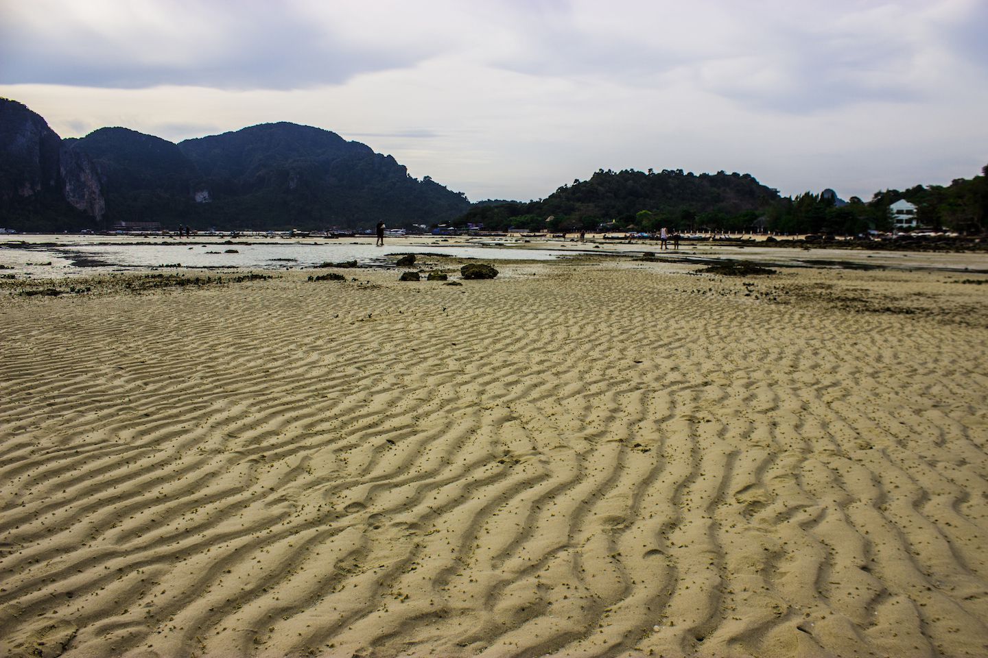 Pattern on sand, Koh Phi Phi, Thailand