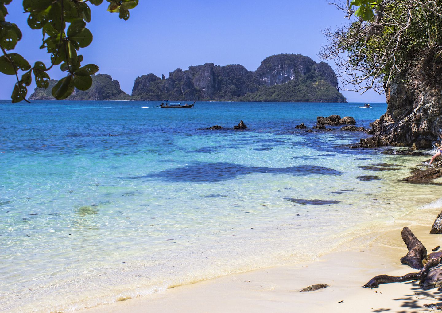 Overlooking Mosquito Island, Koh Phi Phi, Thailand