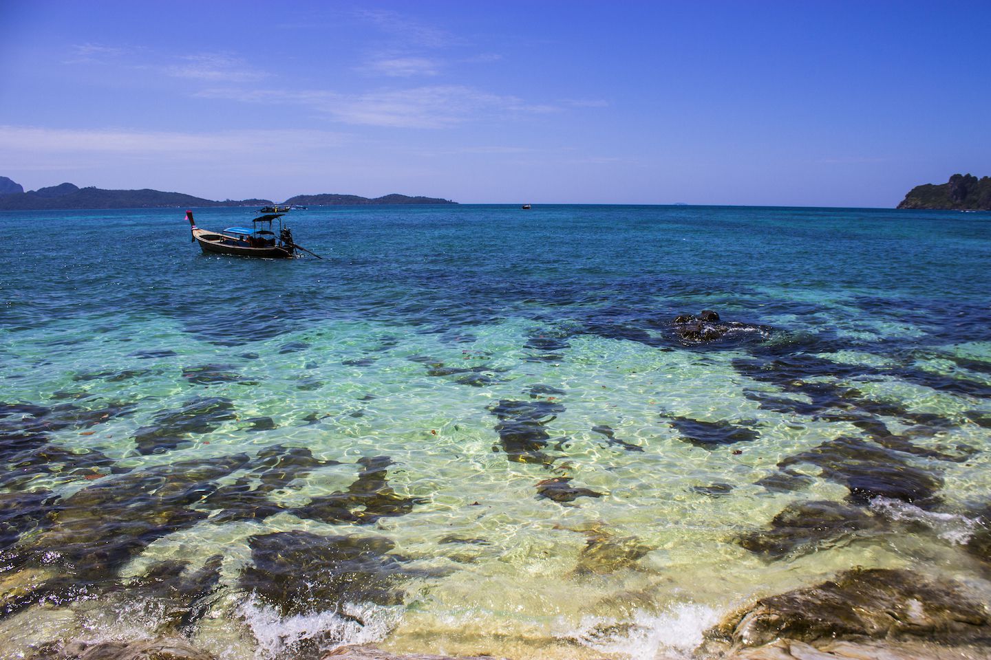 Empty spot on Bamboo Island, Koh Phi Phi, Thailand