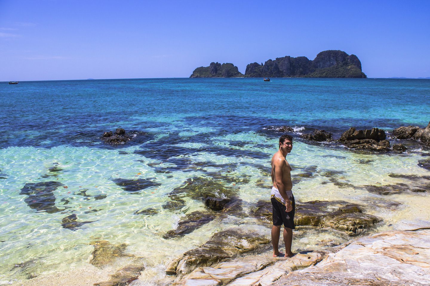 Carlos on Bamboo Island, Koh Phi Phi, Thailand