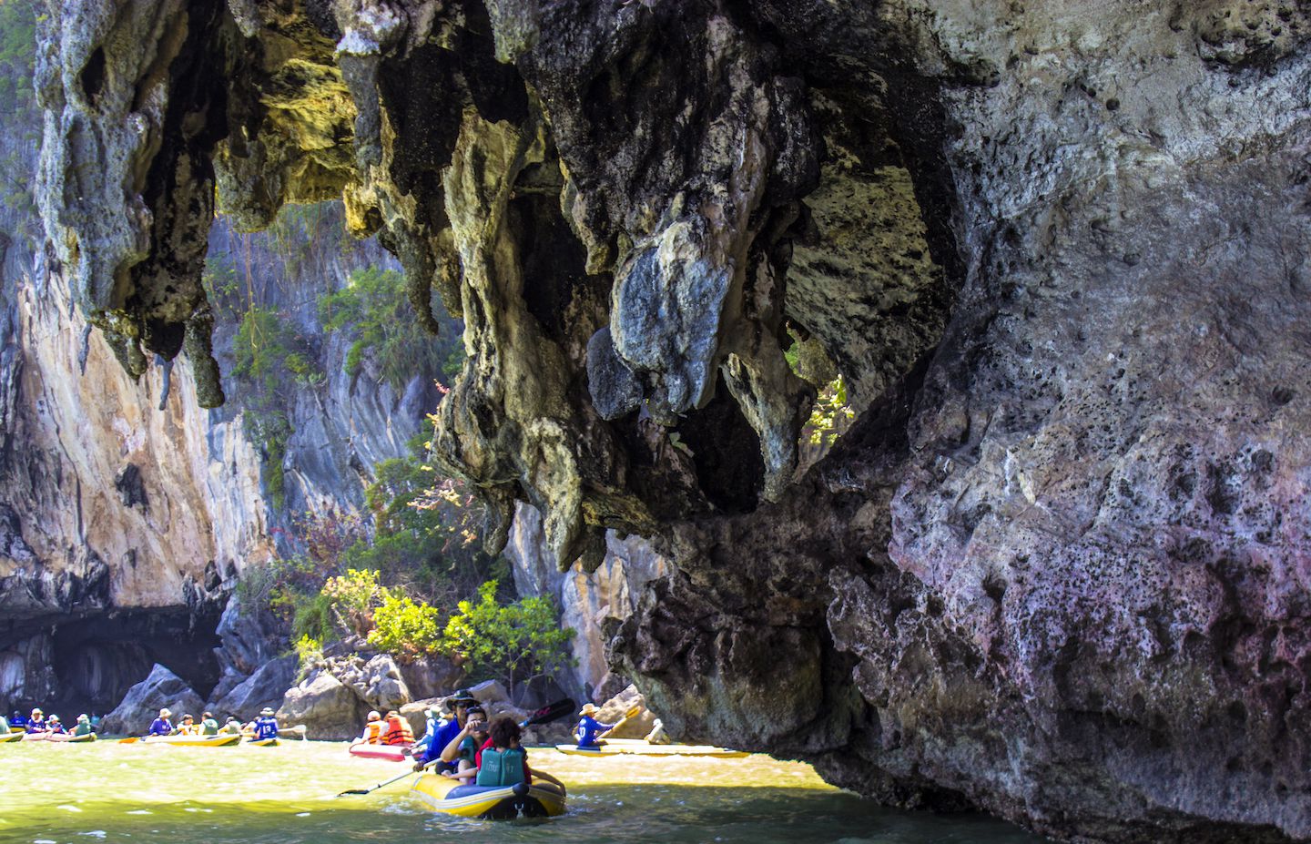 Karst limestone mountains, Phang Nga Bay, Thailand