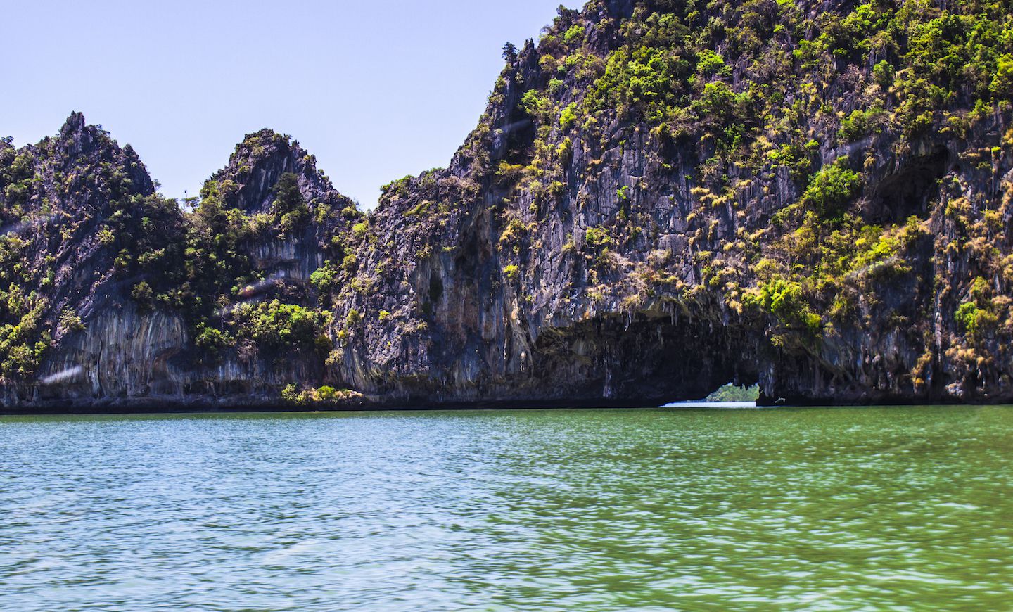 Cave in Phang Nga Bay, Thailand