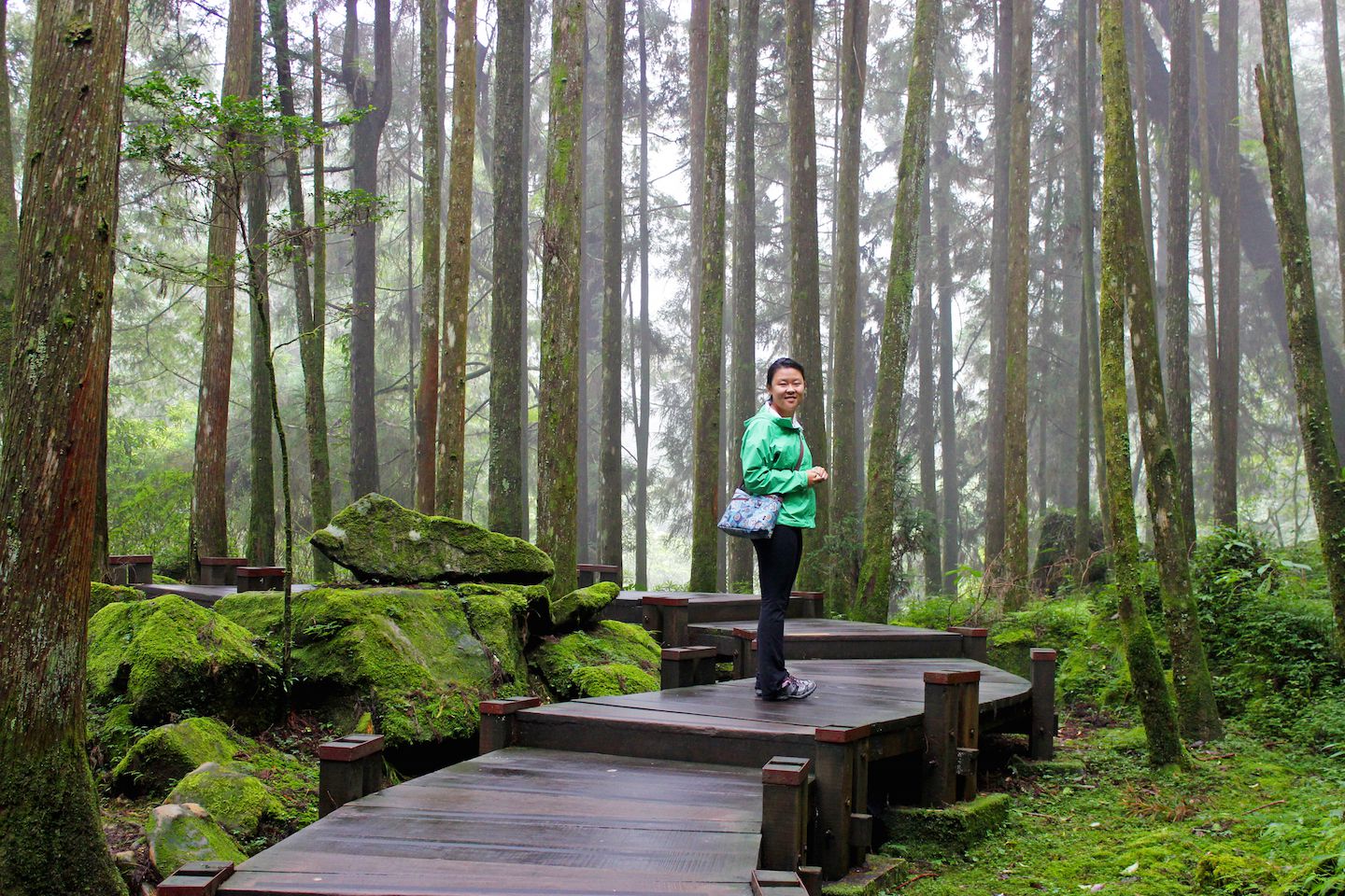 The path was very scenic