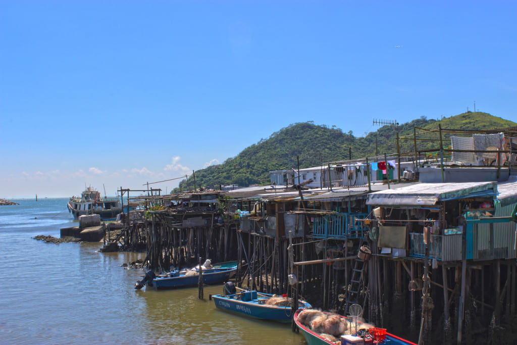 The small fishing village of Tai O.